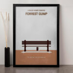 تابلو دکوراتیو مدل forrest gump
