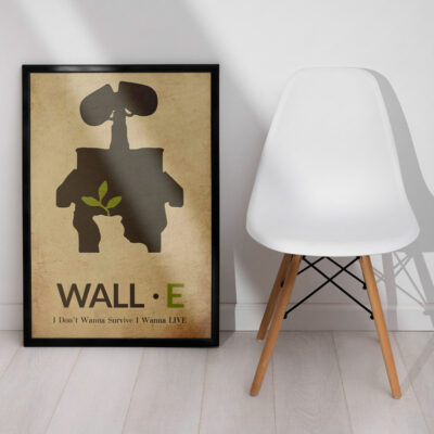 تابلو دکوراتیو مدل انیمیشن wall E