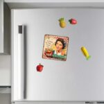 مگنت طرح عسل و توت فرنگی کد wmg1619