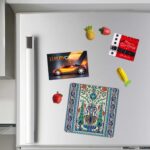 مگنت یخچال طرح نقوش هندسی و تزئینی کد wmg144