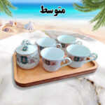 سینی مدل چوبی مجموعه 3 عددی