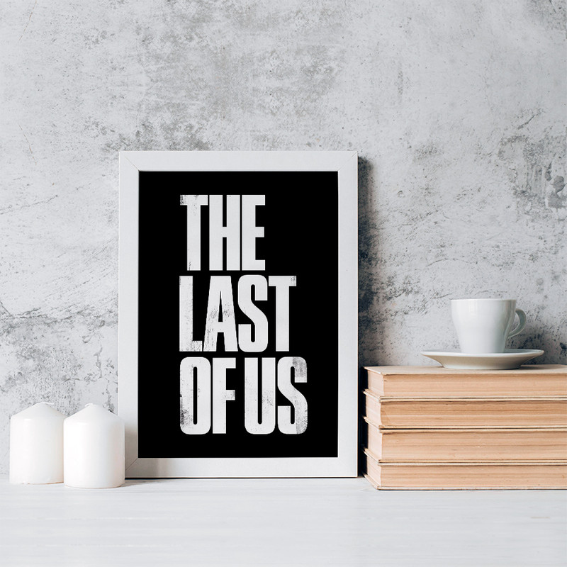 تابلو دکوراتیو مدل The Last Of Us کد F189