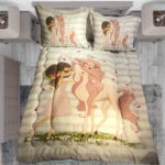 سرویس خواب مدل اسب تک شاخ کد unicorn 05 یک نفره 5 تکه