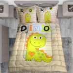 سرویس خواب مدل دایناسور dino کد 25 یک نفره چهار تکه