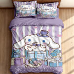سرویس خواب مدل Cinnamoroll کد 01 یک نفره 5 تکه