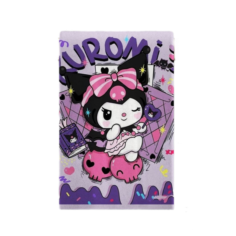 حوله دستی مدل کرومی kuromi کد 03 سایز 80x40 سانتی متر