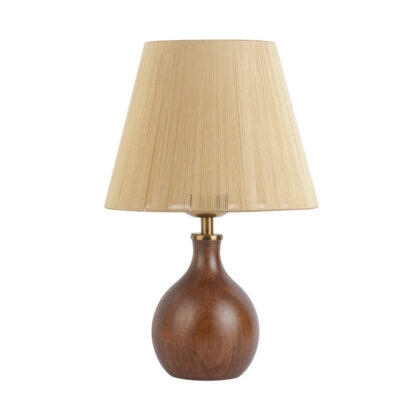 آباژور رومیزی مدل چوبی مهتاب کد 01