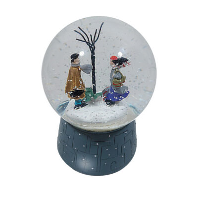 گوی موزیکال مدل کوکی  زمستان عاشقانه