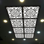 تایل سقفی آسمان مجازی بنی دکو مدل MC47 اندازه 60x60 سانتی متر مجموعه 4 عددی