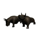 مجسمه مدل گاومیش کد GN02 مجموعه 2 عددی