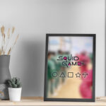 تابلو  مدل اسکویید گیم کد BSQGS9