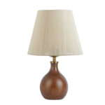 آباژور رومیزی مدل چوبی مهتاب کد 01