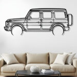 تابلو مدل فلزی طرح ماشین بنز جی کلاس کد NT04001