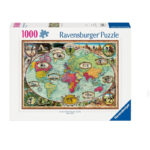پازل 1000 تکه راونزبرگر مدل Bicycle Ride Around the World کد 1200569