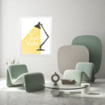 تابلو مدل نور خود را درخشان کنید