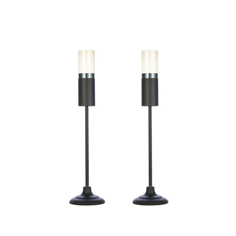 شمعدان طرح ایده آل مدل پایه مخروطی مجموعه دو عددی