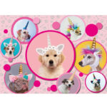 پازل 300 تکه راونزبرگر مدل Cuddly Unicorn Dogs کد 13297