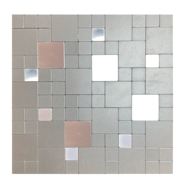 دیوارپوش مدل تایل بین کابینتی پشت چسبدار کد 20074 بسته 11 عددی