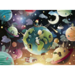 پازل 100 تکه راونزبرگر مدل Planet Playground کد 12971
