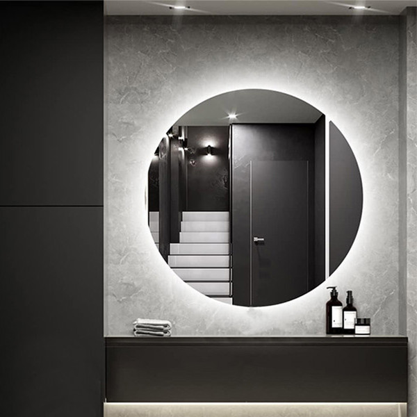 آینه آزالیا مدل بک لایت نوردار گرد 70