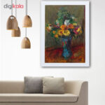 تابلو گالری استاربوی طرح گل مدل هنری 110