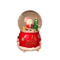 گوی موزیکال مدل پمپی طرح کریسمس