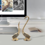 مجسمه طرح قو مدل K306 مجموعه 2 عددی