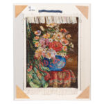 تابلو فرش دستباف سی پرشیا مدل گل در گلدان کد 903878