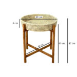 استند گلدان مدل روستیک طرح کپو