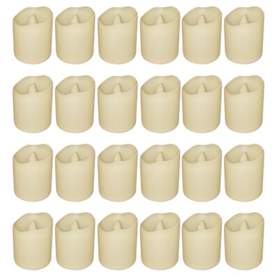 شمع ال ای دی واتان مدل کلاسیک مجموعه 24 عددی