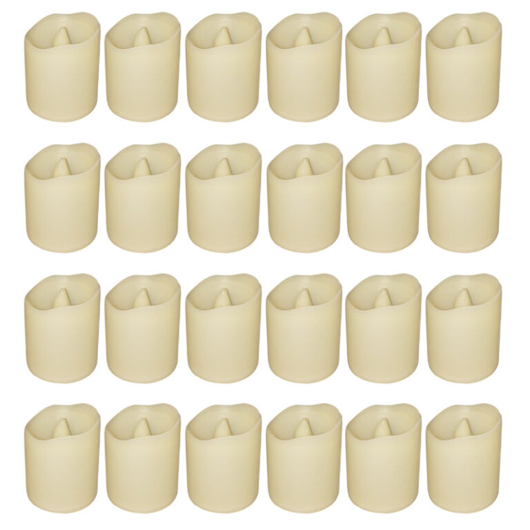 شمع ال ای دی واتان مدل کلاسیک مجموعه 24 عددی