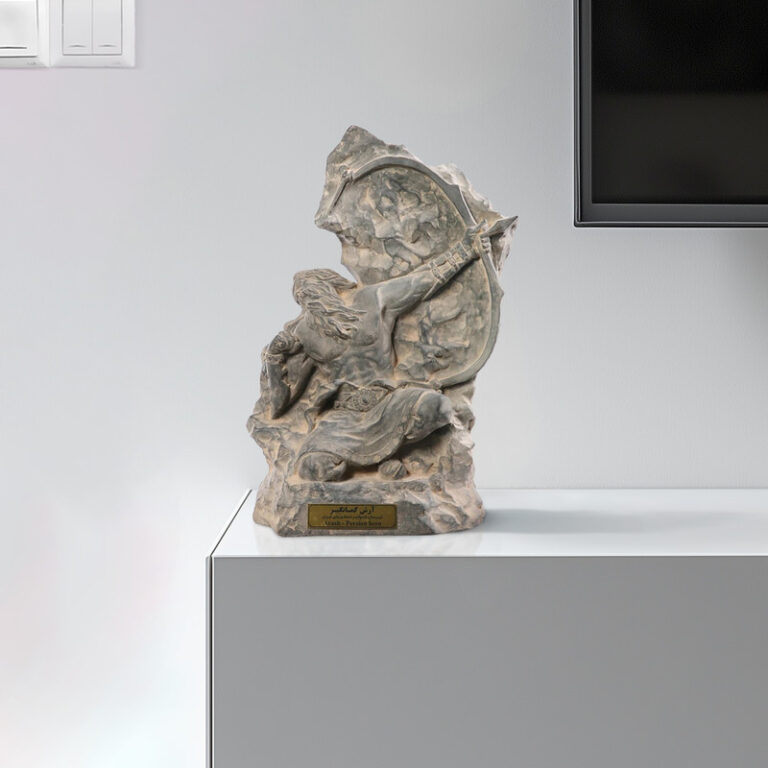 مجسمه تندیس و پیکره شهریار مدل تندیس آرش کمانگیر کد M280-1