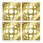 تایل سقفی آسمان مجازی بنی دکو مدل MC25 اندازه 60x60 سانتی متر مجموعه 4 عددی