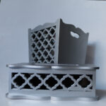 ست سطل و جا دستمال کاغذی مدل dm_1