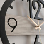 ساعت دیواری کوارتز مدل سکه مدل 126