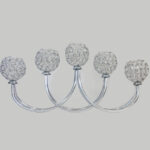 شمعدان نورهام مدل پنج شعله الماسی