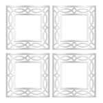 تایل سقفی آسمان مجازی بنی دکو مدل MC41 اندازه 60x60 سانتی متر مجموعه 4 عددی