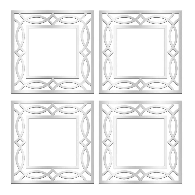 تایل سقفی آسمان مجازی بنی دکو مدل MC41 اندازه 60x60 سانتی متر مجموعه 4 عددی