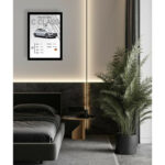 تابلو مدل ماشین مرسدس بنز سی کلاس Benz C-class