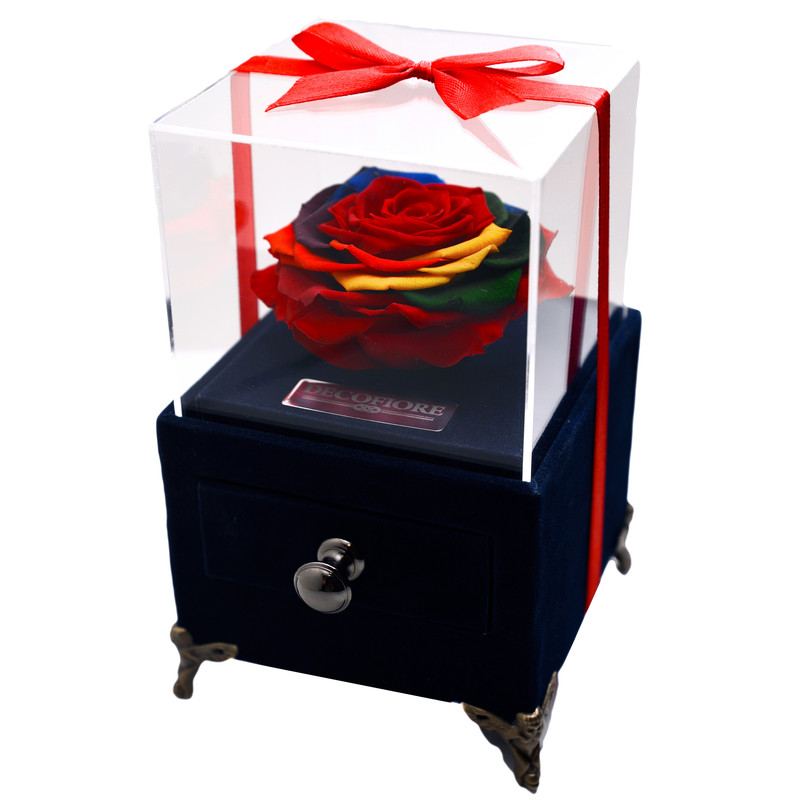 16a19634ea1083fe5b06f93f40fa89a2 جعبه موزیکال کشودار رز جاودان دکوفیوره مدل کوک لاو