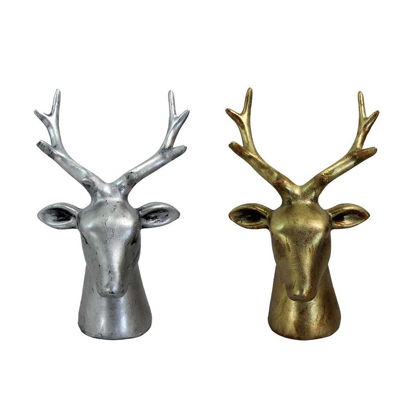 16f4d99ca8614202b6f56673326290e0 مجسمه مدل گوزن مجموعه ۲ عددی