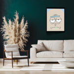 تابلو مدل Rick & Morty کد F-1042