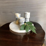 جاشمعی طرح قارچی کد 40403 مجموعه سه عددی