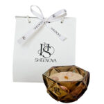 شمع معطر دست ساز شینوا مدل رز کوارتز