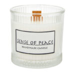 شمع دست ساز معطر مدل نورا با رایحه لوندر زمان اتمام ۳۵ ساعت