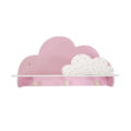 شلف دیواری اتاق کودک طرح ابر مدل MKids52-Pink