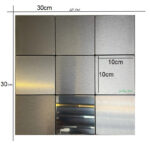 دیوارپوش مدل تایل بین کابینتی پشت چسبدار کد 9009s بسته 6 عددی