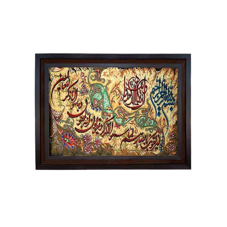 تابلو فرش ماشینی طرح وان یکاد کد 8913