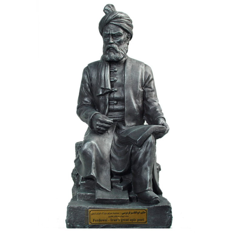 مجسمه تندیس و پیکره شهریار مدل تندیس حکیم ابوالقاسم فردوسی کد M160-5