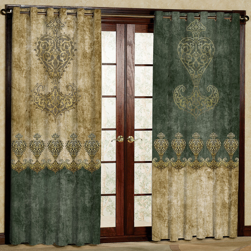 1a2e80e2cb40d88377c823ac72f9f573 پرده مدل طرح دار مخمل پانچی کد 1067L سایز 140x280 سانتی متر